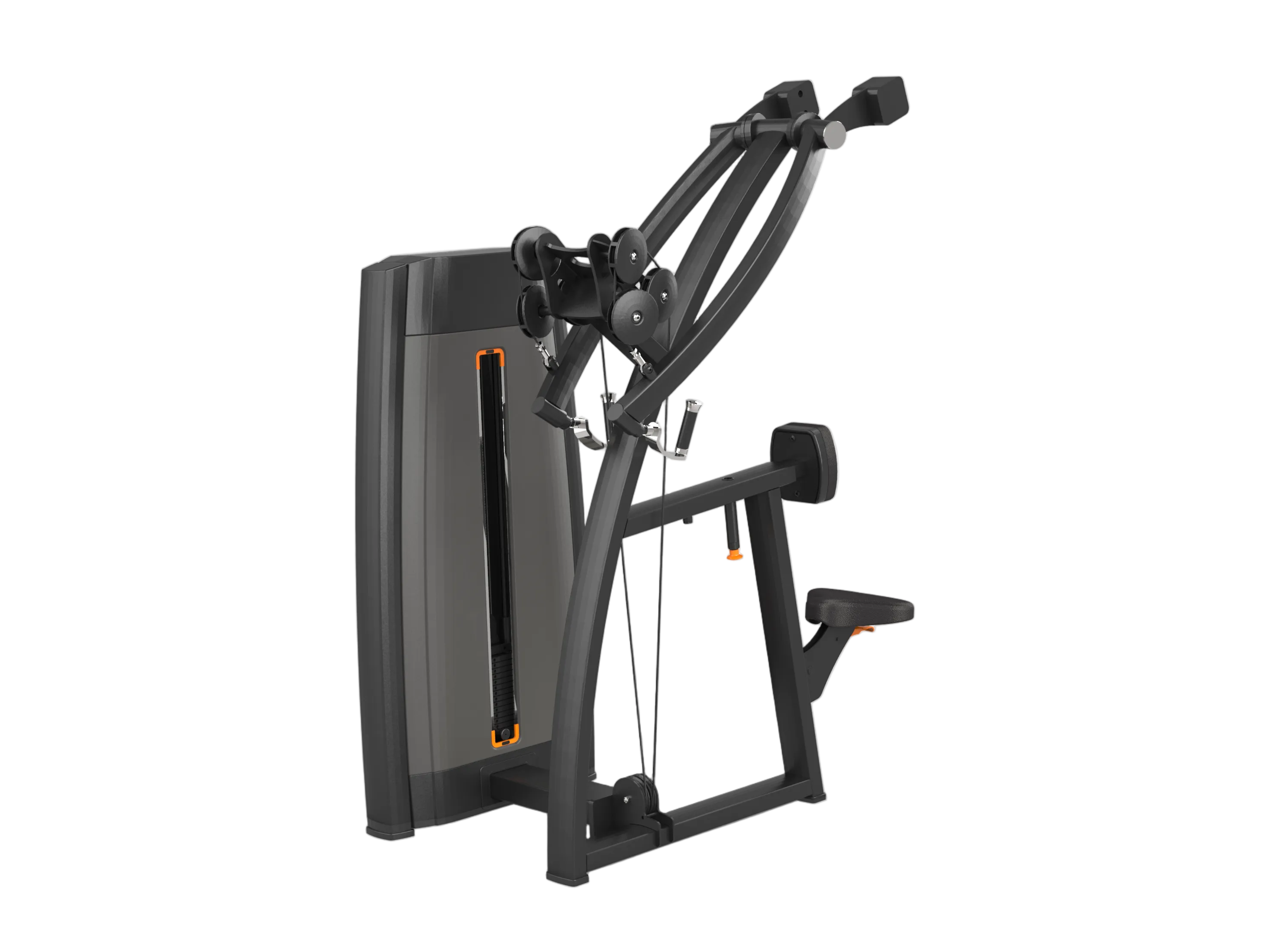 45° Upper Back Pull Down Machine
