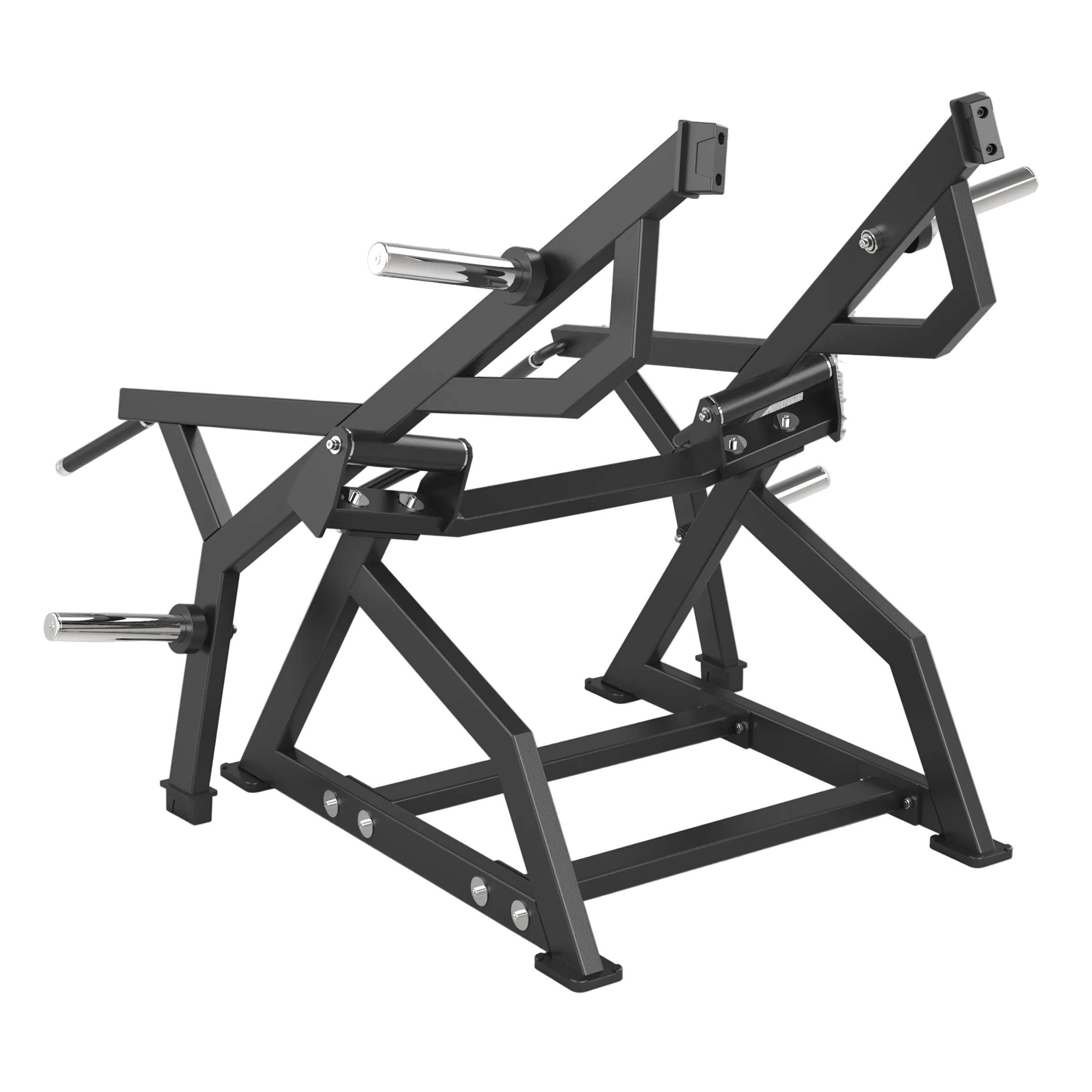 Ground Base Plate Loaded Squat / High Pull