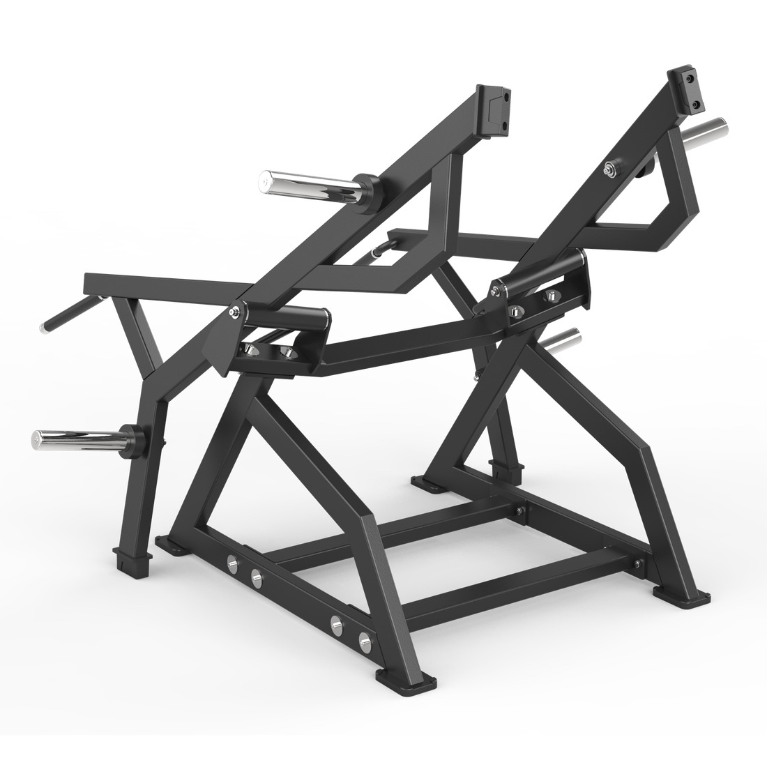 Ground Base Plate Loaded Squat / High Pull